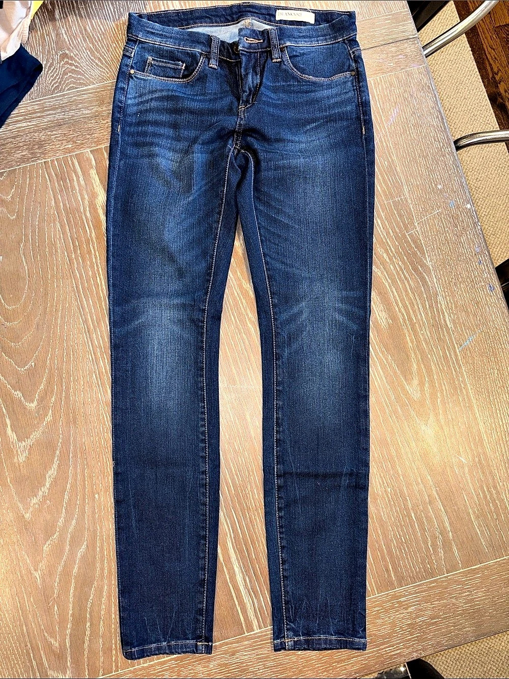 BLANKNYC Skinny Classique Skinny Jeans in Blue Waist 27